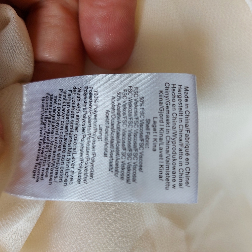 Birgitte Herskind Slip Luna Dress in Vanilla Sun Size 32 - Picture 15 of 16